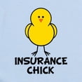 thumbnail image 2 of CafePress - Insurance Chick Infant Bodysuit - Baby Light Bodysuit, Size Newborn - 24 Months, 2 of 4