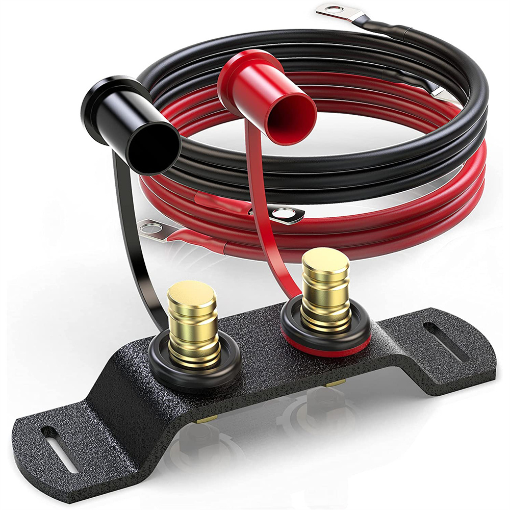 Remote Battery Terminal Relocation Kit Battery Jump Post For CanAm