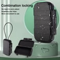 thumbnail image 4 of Estuche De Seguridad Portátil, Caja De Cerradura Con Llave Combinada De Alta Resistencia, Ligera, Impermeable, Para Interiores, 4 of 7