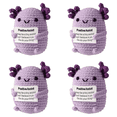 thumbnail image 1 of Muñecas Ganchillo Juguete Punto Hecho A Mano para Regalos Cumpleaños (salamandra) Color Morado, 1 of 4