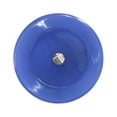 thumbnail image 4 of HestiNysus 15.7'' round shape translucent blue floor standing basin pedestal sink for the bathroom, 4 of 5