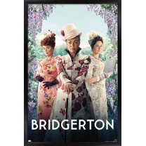 Netflix Bridgerton - Trio Wall Poster, 14.725" x 22.375", Framed