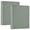 Spearmint, variant on Haosy Hardcover 3 Ring Binder 1.5 Inch Ring Decorative Binder Organizer for Home School Office, Coffee Brown