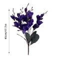 thumbnail image 3 of Arrangement en Soie Réaliste pour Centre de Table à la Maison Bouquet avec Pétales Réalistes, 3 of 6