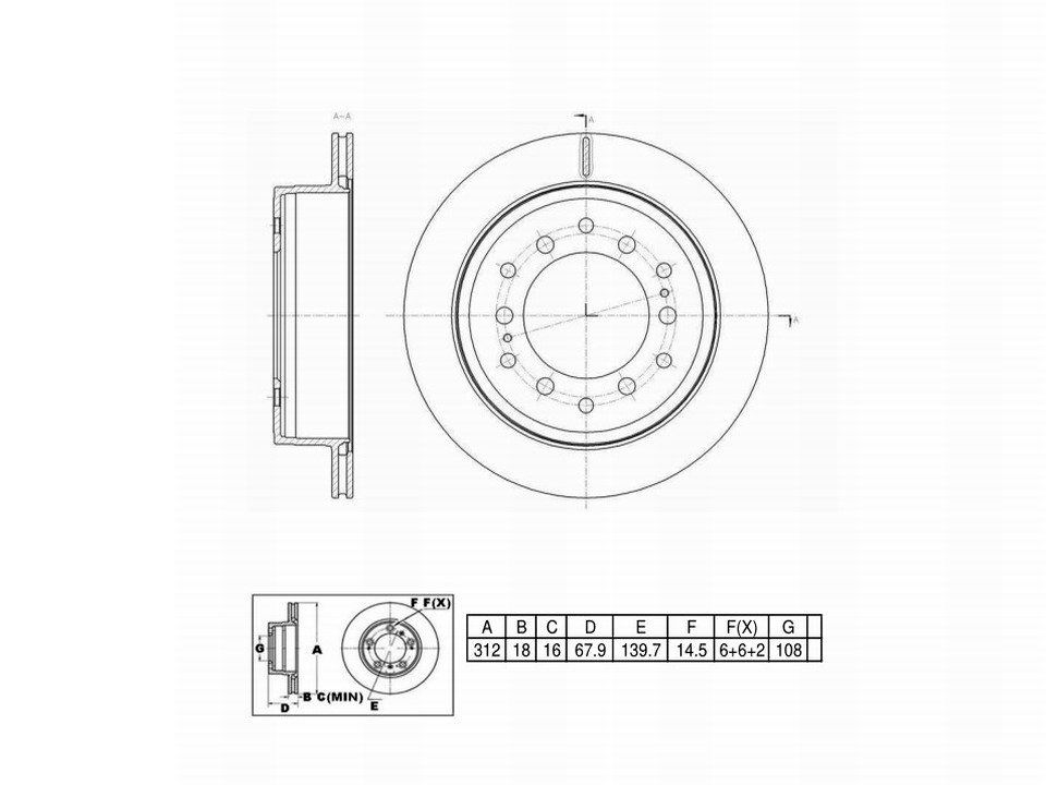 Winstop Brake Kits, Rear WSK269, Lexus GX460 2022-2010