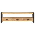 thumbnail image 2 of TV Cabinet Charmma TV Stand 59.1"x11.8"x17.7" Solid Mango Wood, 2 of 12