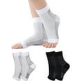 thumbnail image 4 of Sootherelieve Compression Socks, Sweat-Wicking Breathable Compression Socks, Open Toe Foot Sports Running Pressure Socks, 4 of 9