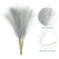 thumbnail image 3 of 16 Packs Faux Pampas Grass 21 Inch Artificial Pampas Grass for Home Decoration, Light Grey, 3 of 6