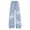 zxc Blue, variant on Girls Pants Size 8 Baggy Jeans For Girls Girls Jeans Denim Elastic Wasit Wide Leg Baggy Pants Kids Clothes Low Rise Jeans Baggy Hearts