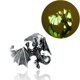 thumbnail image 1 of Ajustable Retro Yellow Lemo IN The Dark Luminous Dragons Anillos para Hombres Mujeres Anillos ShuxiuWang 8390605067853, 1 of 1