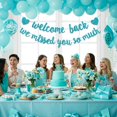 thumbnail image 4 of Banner RICHHHA con brillo azul, preensartado, de bienvenida, 4 of 6