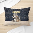 thumbnail image 3 of Happy New Year Belgian Malinois Welcome 2025 Balloon Firework Party Pillow Cushion Double Sided Sheepdog Dog Lover Gifts Throw Pillow - 01014, 3 of 4