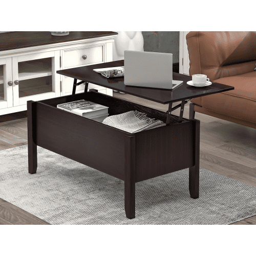 Modern Lift Top Coffee Table With, Ikea Hinged Coffee Table