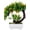 Orange_277, variant on LSLXA Artificial Bonsai Tree Potted Plant Simulation Grass Plastic Fake Plant for Desk Tabletop Living Room Bedroom Decor