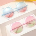 thumbnail image 1 of Lunettes de Soleil pour Enfants Adorables Coussinet Nasal Doux Lavable Réutilisable Lunettes de Soleil Adorables Douces Portatives Lunettes de Plein Air Voyage Camping Plage Lunettes Rose, 1 of 7