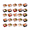 3A, variant on Cute Stickers Food Stationery Sticker Japanese Decals for Luggage Suitcase Phone
