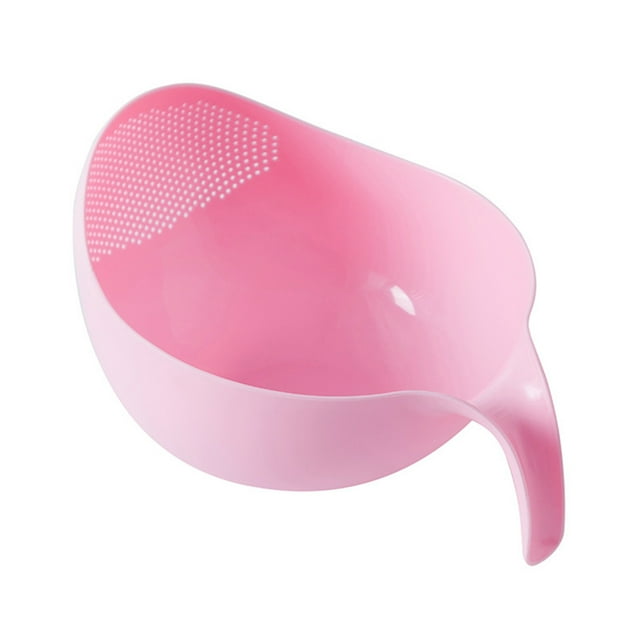 CAROOTU Durable Rice Washing Filter Strainer Kitchen Tool Peas Sieve Basket Colanders Cleaning Gadget New
