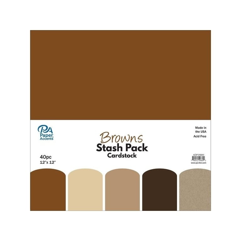 Stash Pack 12x12 40pc Browns