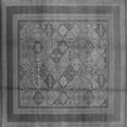 thumbnail image 1 of Ahgly Company Indoor Square Oriental Gray Industrial Area Rugs, 8' Square, 1 of 4
