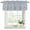 Blue, variant on 2 Pack Grey Paisley Valances for Windows Bedroom Living Room Window Treatments, Ethnic Vintage Floral Botanical Abstract Rod Pocket Valance Drapes Short Kitchen Curtains Over Sink 42"x18"