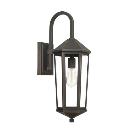 Capital Lighting-Ellsworth - One Light Outdoor Wall Lantern  Oiled