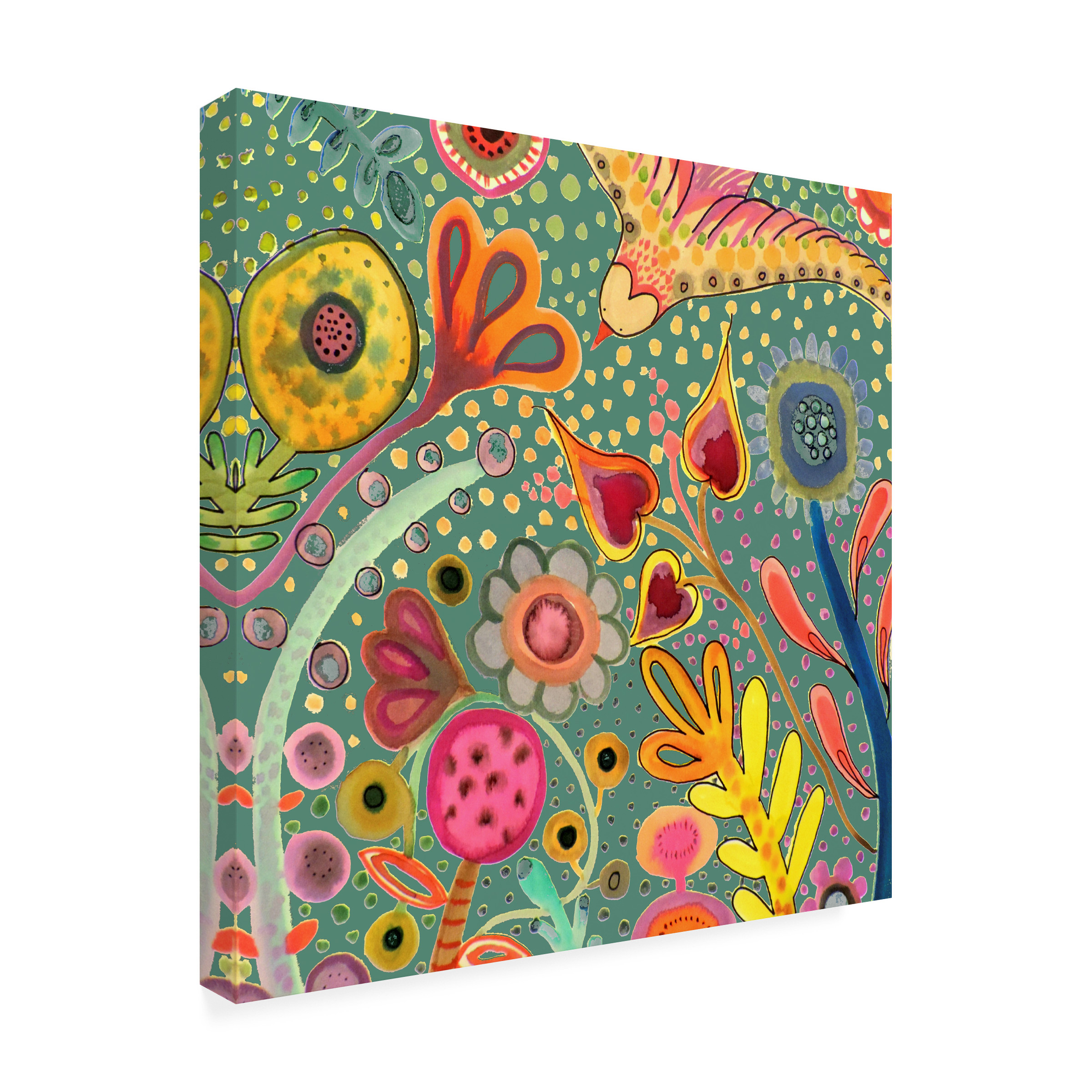 Sylvie Demers 'Vivifiant' Canvas Art