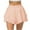 Pink, variant on IROINNID Short Comfort Waist Skirt For Women Fake Two-piece Running Casual Summer Sports Exercise CyclingGym Yoga Tennis Skirt (including Pocket) Solid Color Skirt