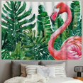 thumbnail image 2 of Orinice Flamingo Palm Leaves Tapestry Wall Hanging Unique Style for Home Decor, Living Room, Bedroom, Apartment, Farmhouse, Dorm - 4 Sizes Available 60x50inch, 2 of 6