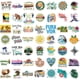 thumbnail image 2 of 50 pcs Costa Rica Waterproof PVC Stickers, Stickers for Water Bottles, Vinyl Stickers for Laptop, Skateboard, Luggage Decal, 2 of 5