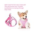 thumbnail image 3 of 1 Set Of Pet Harness Strap (back And Chest) With Reflective And Breathable Design, Including Harness And Traction Rope For Walking Dogs And Cats Outdo, 3 of 4