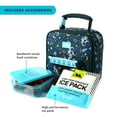 thumbnail image 4 of Arctic Zone Push & Pop Lunch Box Combo with Sensory Pop Handle, Ice Pack and Sandwich Container - Space Odyssey, 4 of 9
