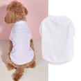 thumbnail image 2 of Dog Clothes Breathable Cotton Dog T-Shirt Lightweight Short Sleeve Pet Tee Summer Casual Outfit for Small Medium Dogs Cats Puppies Daily Wear, 2 of 7