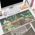 thumbnail image 5 of Alfombrilla grande para ratón y teclado para videojuegos, alfombrilla grande para ratón con diseño de gato bonito XL, planta verde, para ordenador, Gamer, tableta, alfombrilla para ratón larga XXL 900, 5 of 5