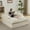 Beige, variant on 69" Oversized Chaise Lounge Chair with Ottoman, No-Assembly Chenille Sofa Bed Couch, Soft Reading Lounger for Living Room, Bedroom, or Office – Beige Upholstered Lounge Chair