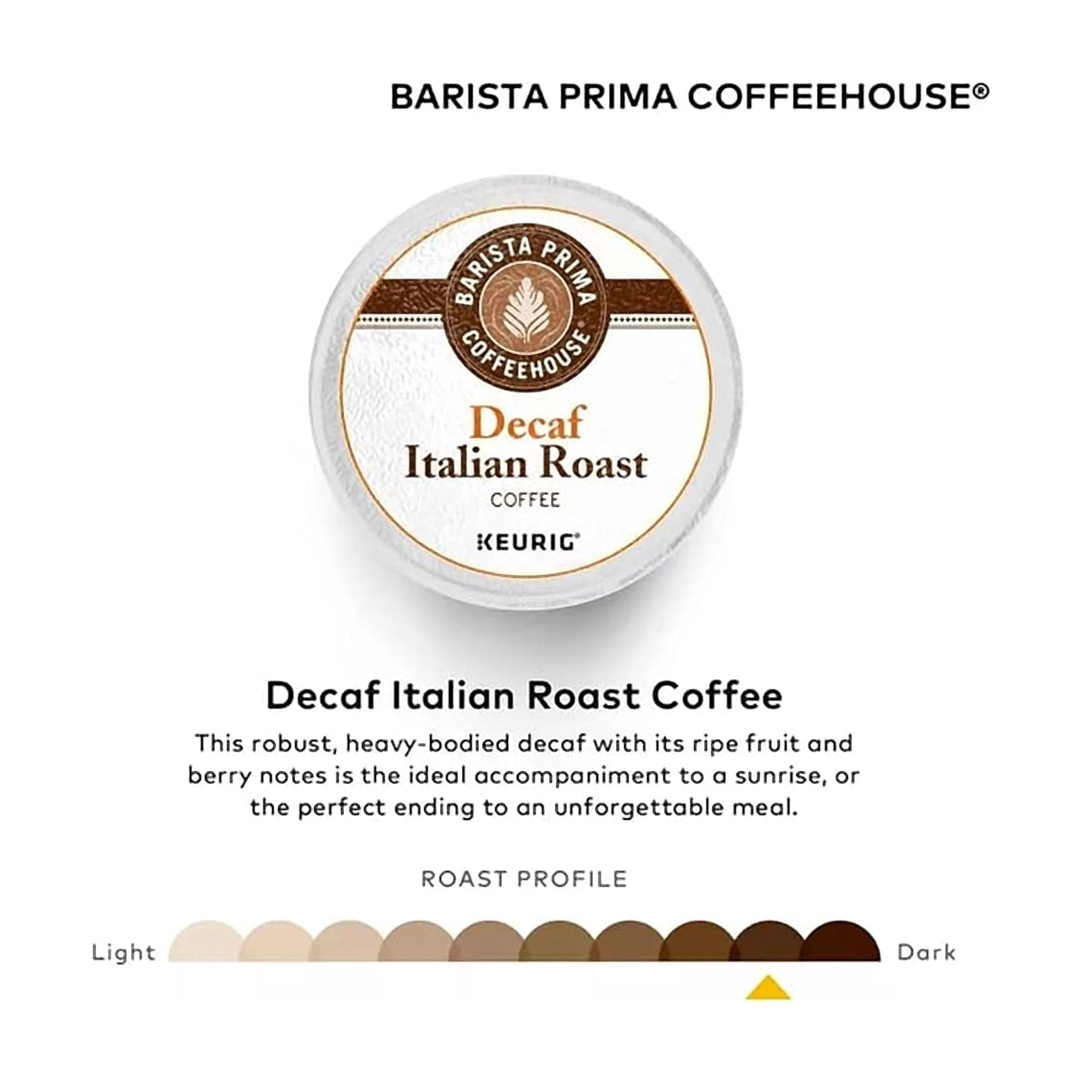 Keurig Barista Prima Coffeehouse Decaf Italian Roast Coffee K-cups (48-count)