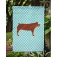 thumbnail image 3 of Carolines Treasures BB8116GF Duroc Pig Blue Check Drapeau de Jardin, 3 of 3
