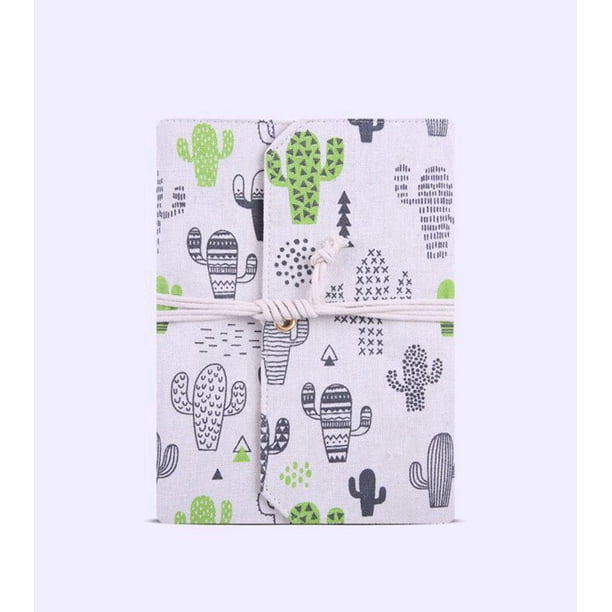 Creative Japanese Vintage Fabric Spiral Notebook A5 A6 Note Book Diary Refill Inner Core Planner Binder Office Supplies GiftA5 He Qiyong unisex
