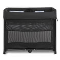thumbnail image 3 of Evolur Zane Portable Playard with Bassinet black, Quick and Easy to Fold Baby Playard, Includes Thick Foam Mattress Pad with Removable & Washable Cover, 3 of 12