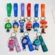 thumbnail image 4 of 3/5/10 piezas de llavero con colgante de Inside Out 2, figura de anime del equipo Brain Agent, tristeza, alegría, ira, muñeco de acción, llavero de coche, anillo colgante, 4 of 5