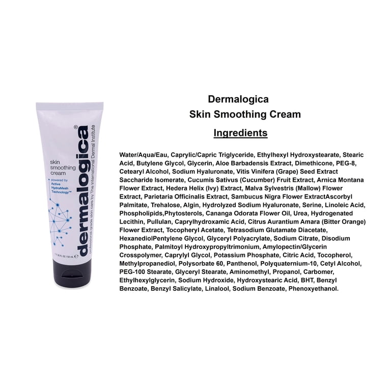 Dermalogica Skin Smoothing Face Cream 1.7 fl oz (50ml) - Walmart.com