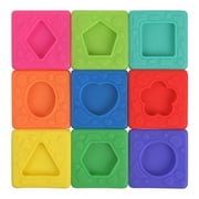 Spark Create Imagine Sensory Stacking Vinyl Blocks 9 Months+, 9 Pieces