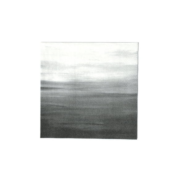 ForYourParty.com Ombre Napkins 20 Pack - Black