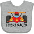 thumbnail image 3 of Inktastic Race Car Racing Boys Baby Bib, 3 of 4