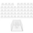 thumbnail image 1 of ABS transparente para bricolaje e interruptores 10/50/100 piezas 100 teclas transparentes, 1 of 9