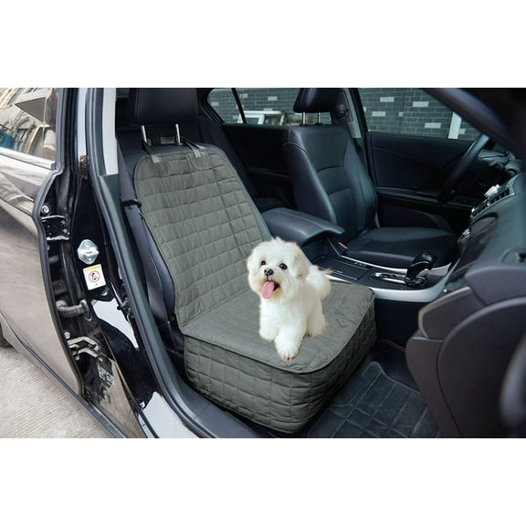 Elegant Comfort Waterproof Nonslip Pet Car Seat Cover for Pets with Anti Scratch Blanket Mat