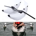 thumbnail image 4 of 2Pcs Kayak Outrigger Kit, Kayak Stabilizers for Fishing Float Tube Kit Boat Canoe Stabilizer Floating PVC Inflatable Pontoon Canoe Outrigger Kit, 4 of 9