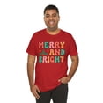 thumbnail image 3 of Matching Family Merry and Bright Christmas Unisex Shirt, 3 of 8