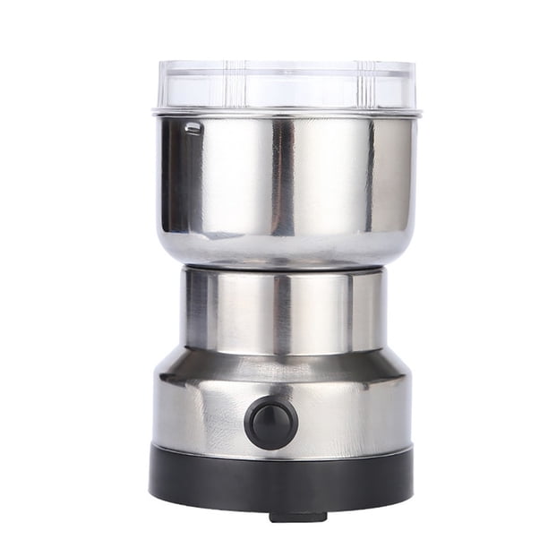 Cheap!Maojin Molinillo de café eléctrico de 100 W con recipiente para café en polvo extraíble