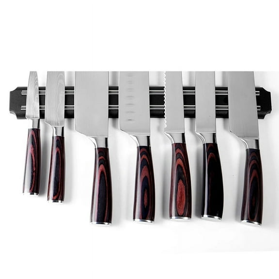 Knife Stand Magnetic Knife Holder Wall Storage Rack Home Magnet Multi- Kitchen Tool,L