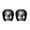 I, variant on Halloween Car Headrest Cover Set, 2 Pack Stretchable Spooky Printed Protector for Most Car Models, Funny Scary Interior Accessory for Holiday Decor
